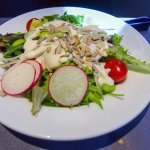 United UA2 SIN SFO: Caesar Salad