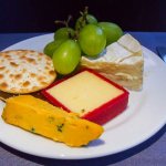 United UA2 SIN SFO: Cheese plate
