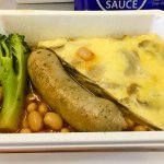 ANA: SIN NRT Premium Ecnonomy Lunch Fritata