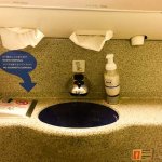 ANA: SIN NRT Premium Ecnonomy Economy Class Lavatoty