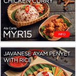 Air Asia SIN BKI Review Food selection