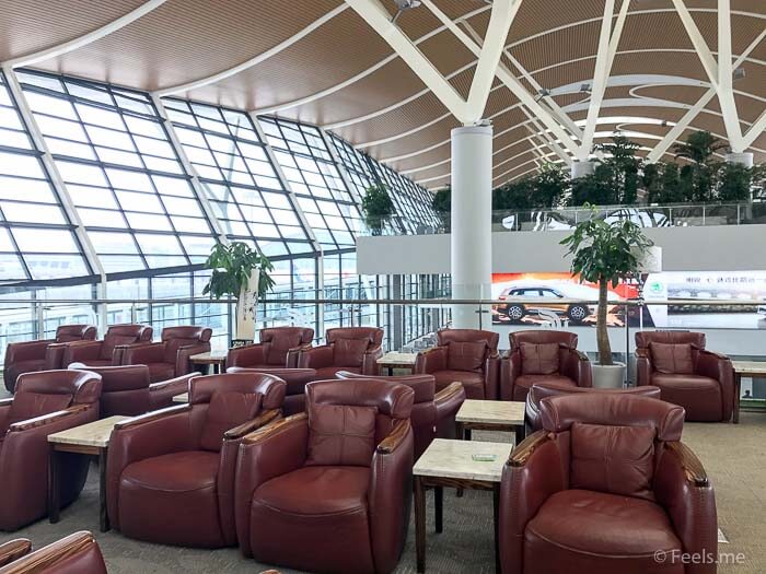 Air China Shanghai T2 Star Alliance Lounge More seats