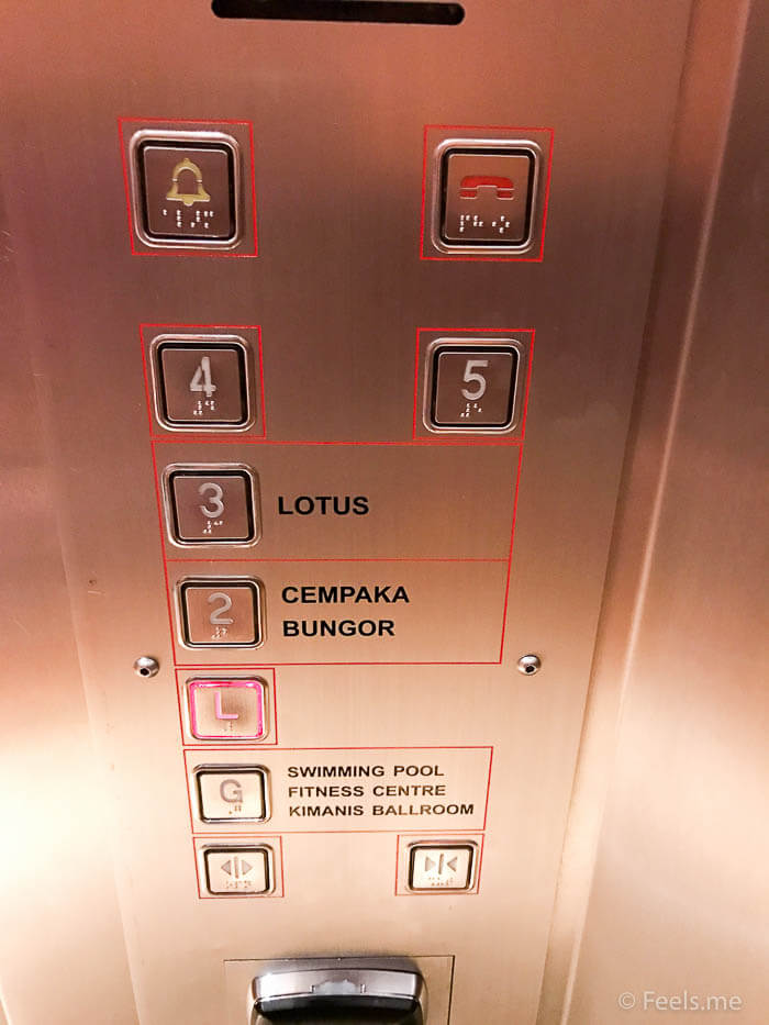 Hyatt Regency Kinabalu, Regency Suite Lift to room