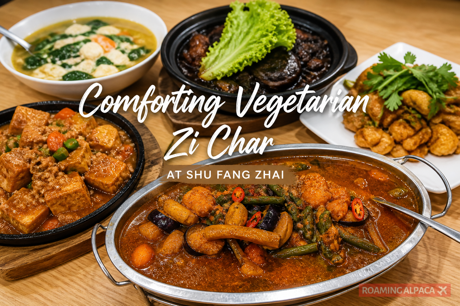 Comforting Vegetarian Zi Char at Shu Vegetarian